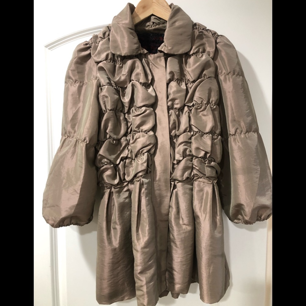 Twelve by Twelve Ruched Bow Back Jacket